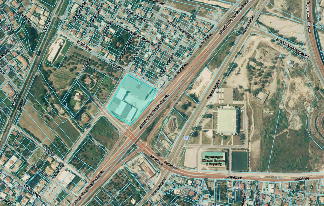 Απόσπασμα Χάρτη του Κτηματολογίου